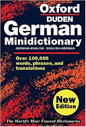 The Oxford German Minidictionary (Oxford Minireference)