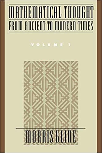 Mathematical Thought from Ancient to Modern Times, Vol. 1: 01
