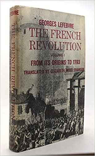 French Revolution from Its Origins to 1793: 001