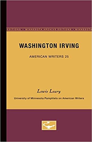 Washington Irving - American Writers 25: University of Minnesota Pamphlets on American Writers indir