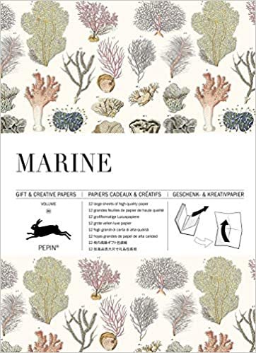 Marine: Gift & Creative Paper Book Vol. 89 (Multilingual Edition) (Gift & creative papers (89))