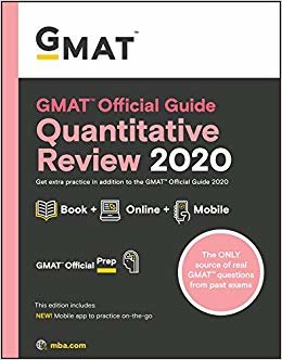 GMAT Official Guide 2020 Quantitative Review Book + Online Question Bank