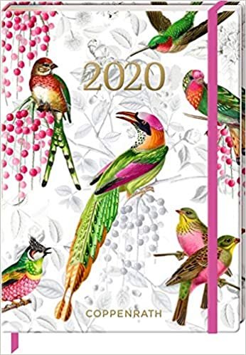 Mein Jahr 2020 - Buchkalender (Bunte Vögel)