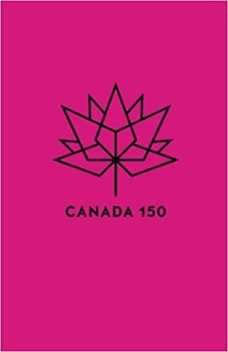 Canada 150: Journal Lined Writing Notebook Pink indir
