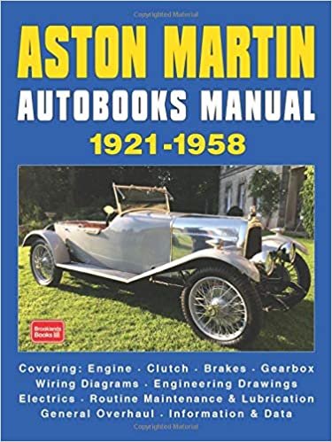Aston Martin 1921-1958 Autobook Manual