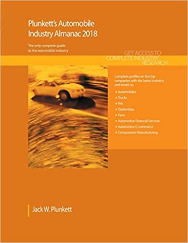 Plunkett, J: Plunkett's Automobile Industry Almanac 2018