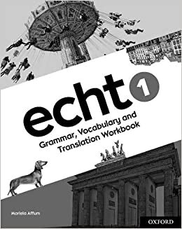 Echt 1 Workbook (pack of 8)