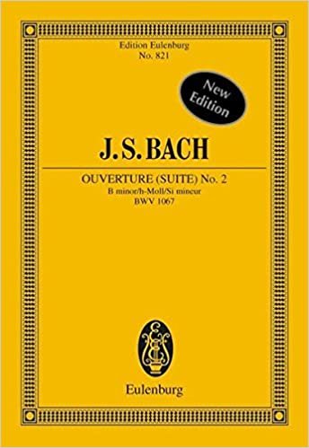 Overture (Suite) No.2 in b minor, BWV 1067. Miniature Score indir