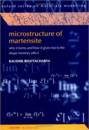 Microstructure of Martensite: Why It Forms and How It Gives Rise to the Shape-Memory Effect (Oxford Series on Materials Modelling, Band 2)