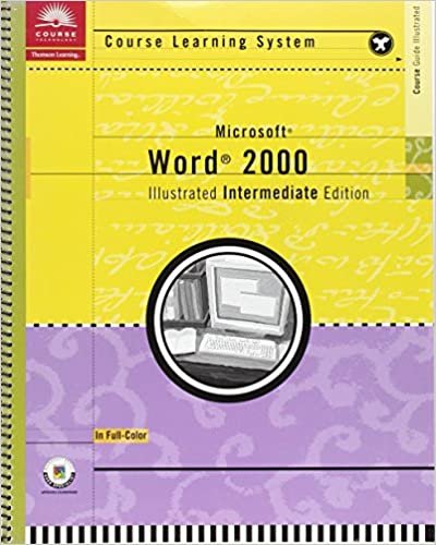 Microsoft Word 2000: Intermediate Course Guide (Illustrated Series) indir