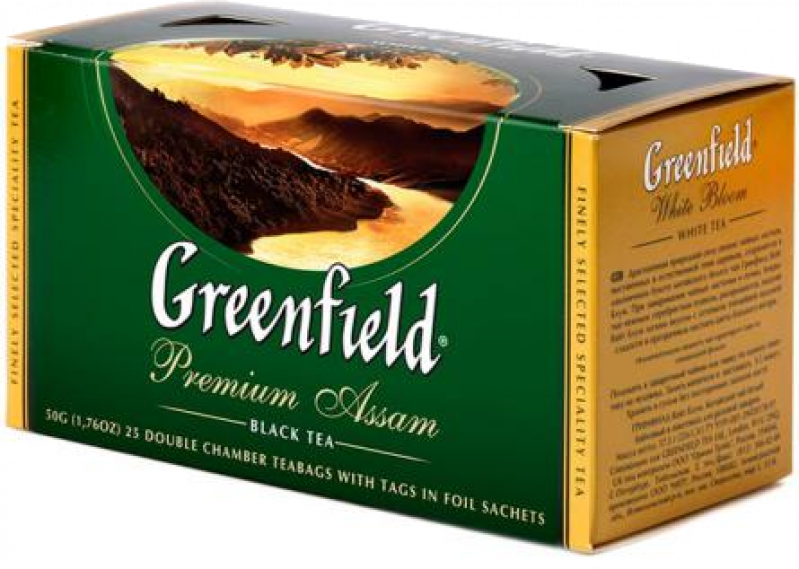 Чай ТМ Greenfield Премиум Ассам 25 пакетов