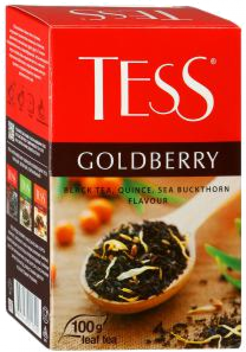 Чай ТМ TESS Goldberry 100г