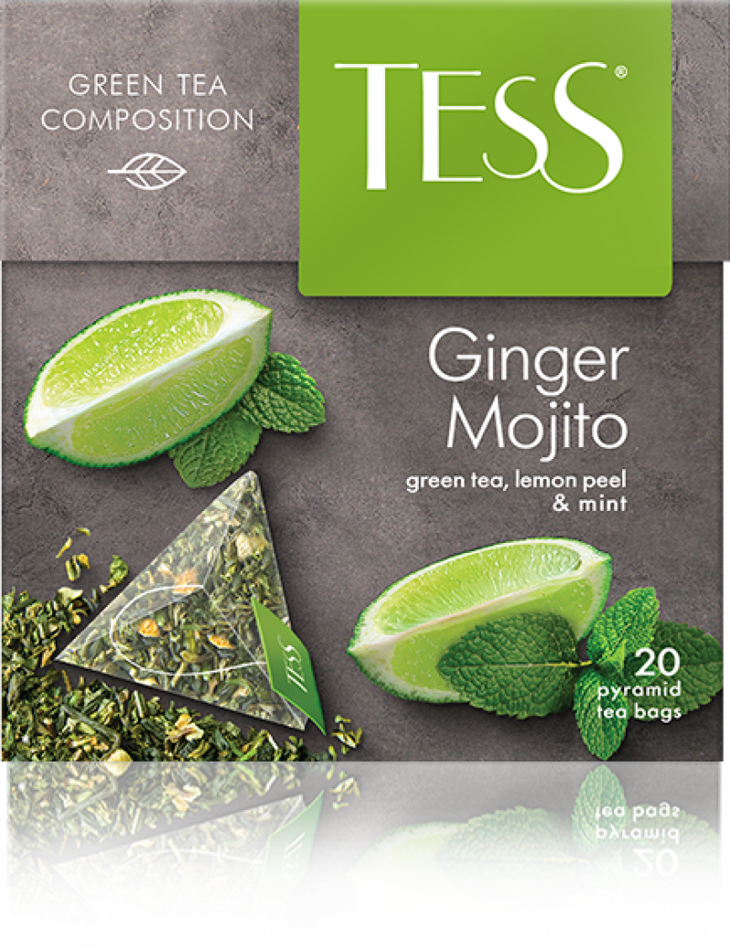 Чай ТМ TESS Ginger Mojito 1,8г*20п