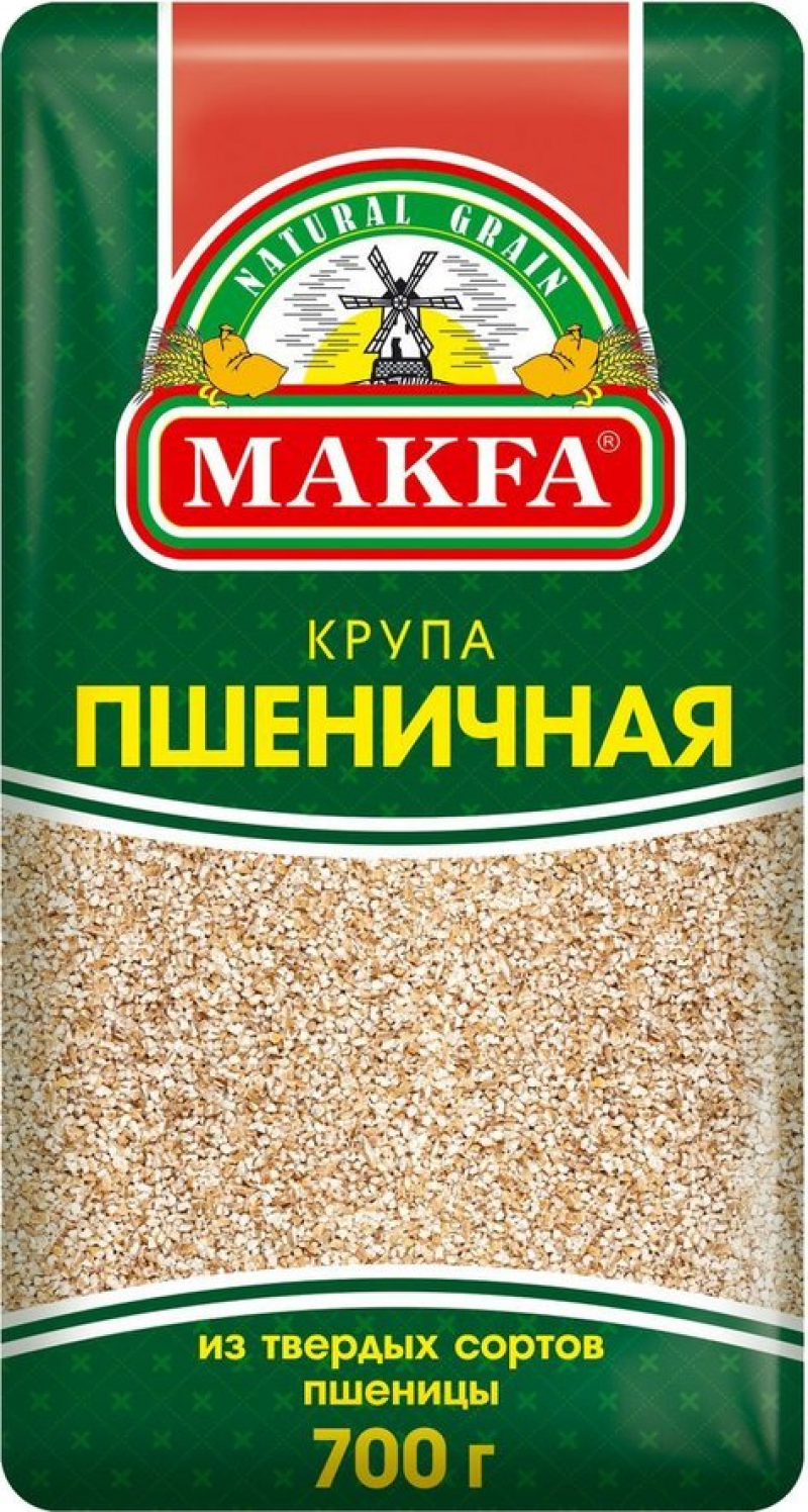 Крупа ТМ Макфа пшеничная Артек 0,7кг