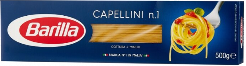 Макаронные изделия ТМ Barilla Капеллини №1 Capellini 0,5кг