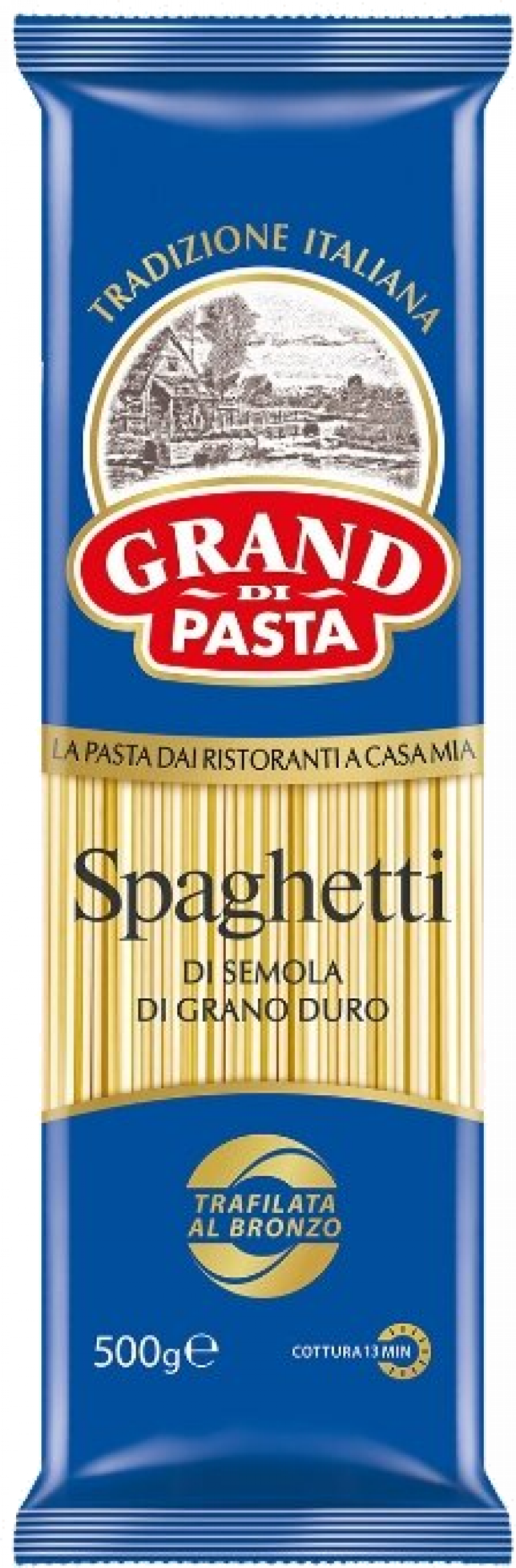 Макаронные изделия ТМ Grand di Pasta Вермишель длинная (Spaghetti) 0,5кг