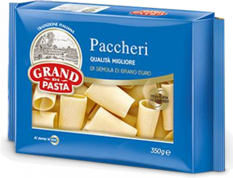 Макаронные изделия ТМ Grand di Pasta Paccheri (Паккери) 0.35кг