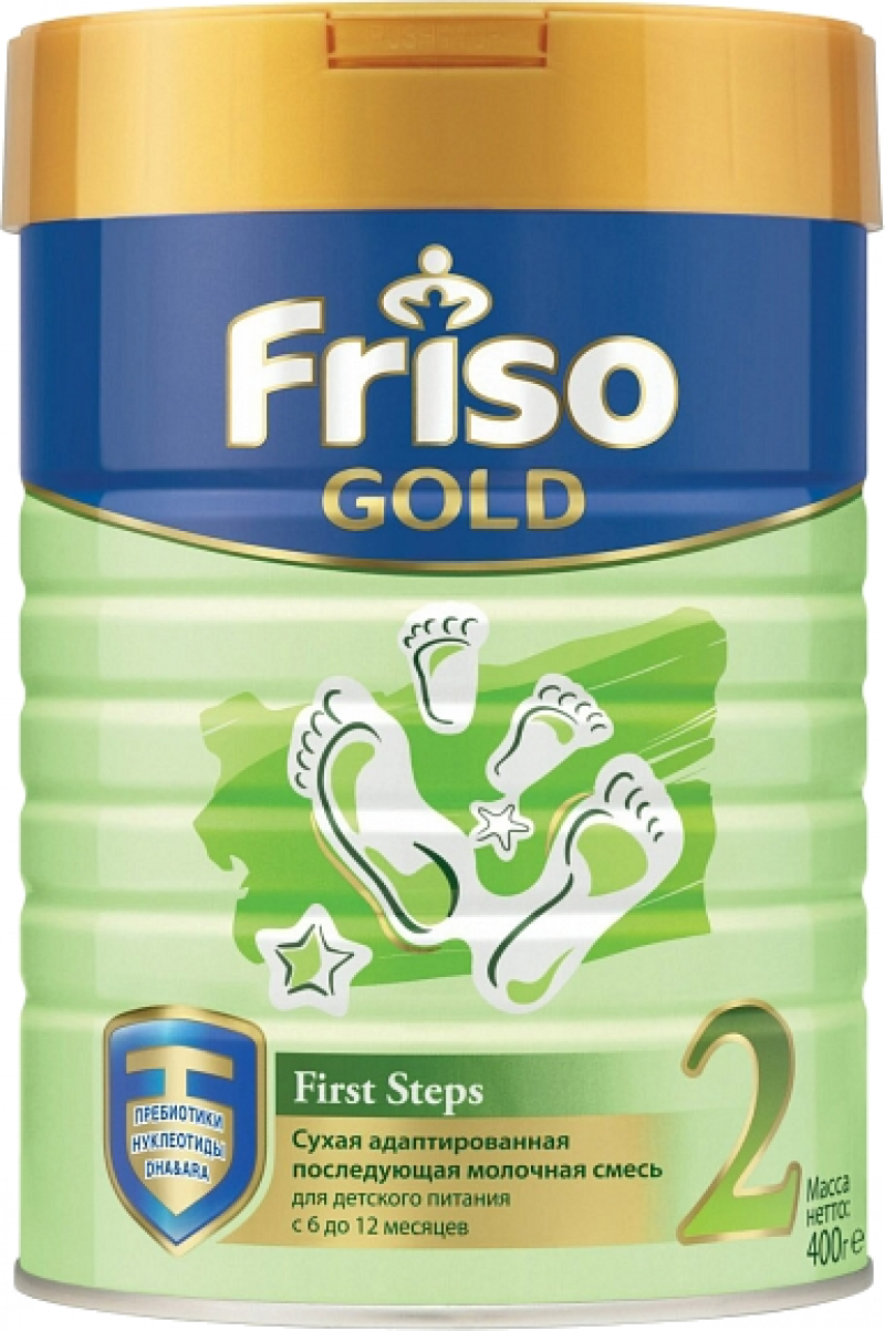 Сухая молочная смесь ТМ Friso Gold 2 400г