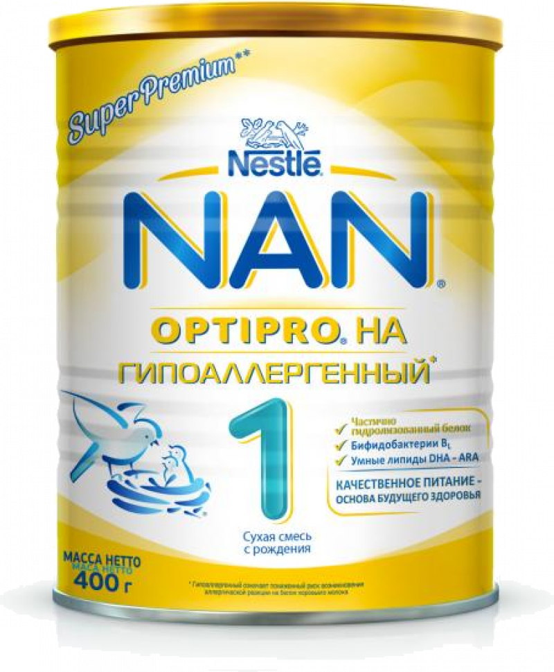 Смесь ТМ Nestle NAN 1 Гипоаллергенный 400г