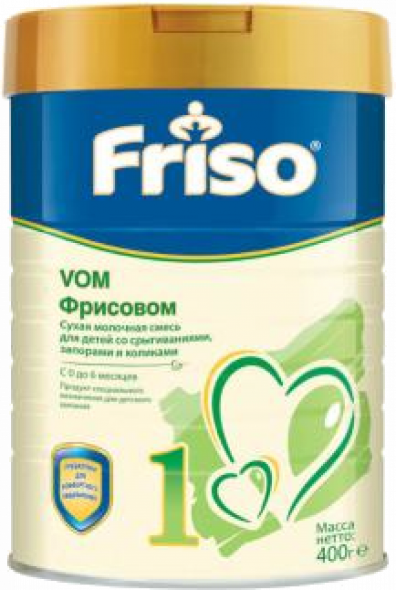 Сухая молочная смесь ТМ Friso VOM 1 с пребиотиками 400г