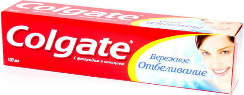 Зубная паста ТМ Colgate 100мл Бережное отбеливание