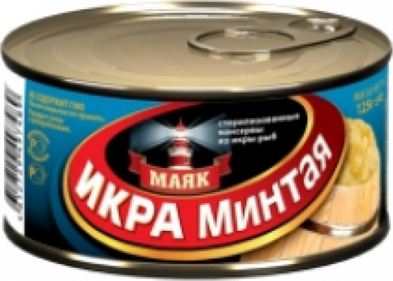 Икра ТМ Маяк минтая 126г