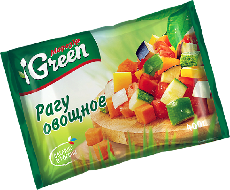 Рагу овощное ТМ Морозко Green 0,4кг