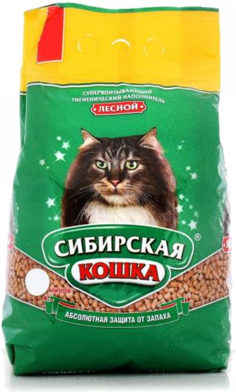 Наполнитель ТМ Сибирская Кошка Лесной 3л