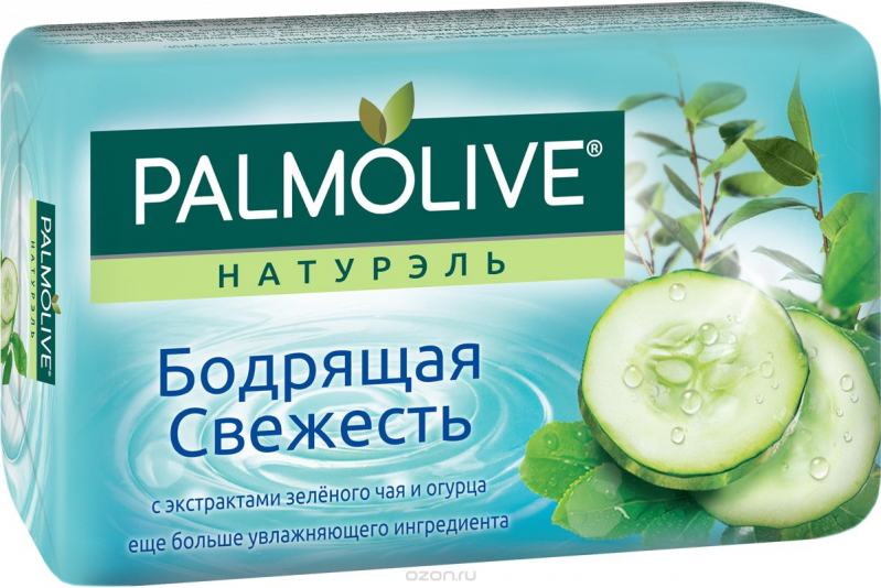 Мыло ТМ Palmolive Naturals Зел.чай/Огурец 90г