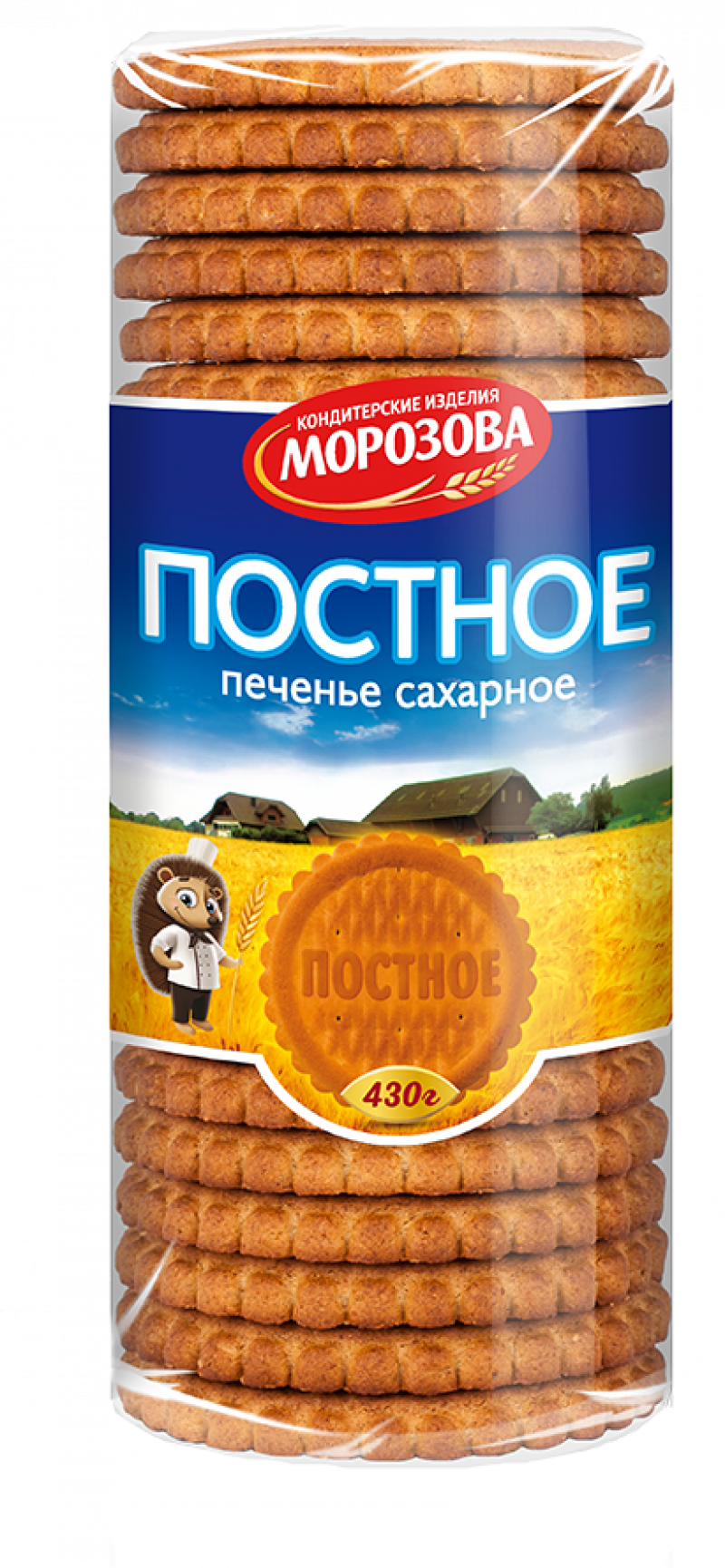 Печенье ТМ Морозов Постное 430г.