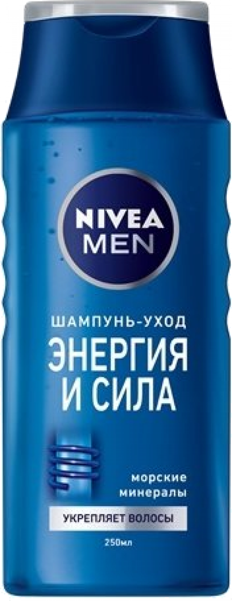 Шампунь ТМ Nivea Men Энергия и сила с морскими минералами 250мл