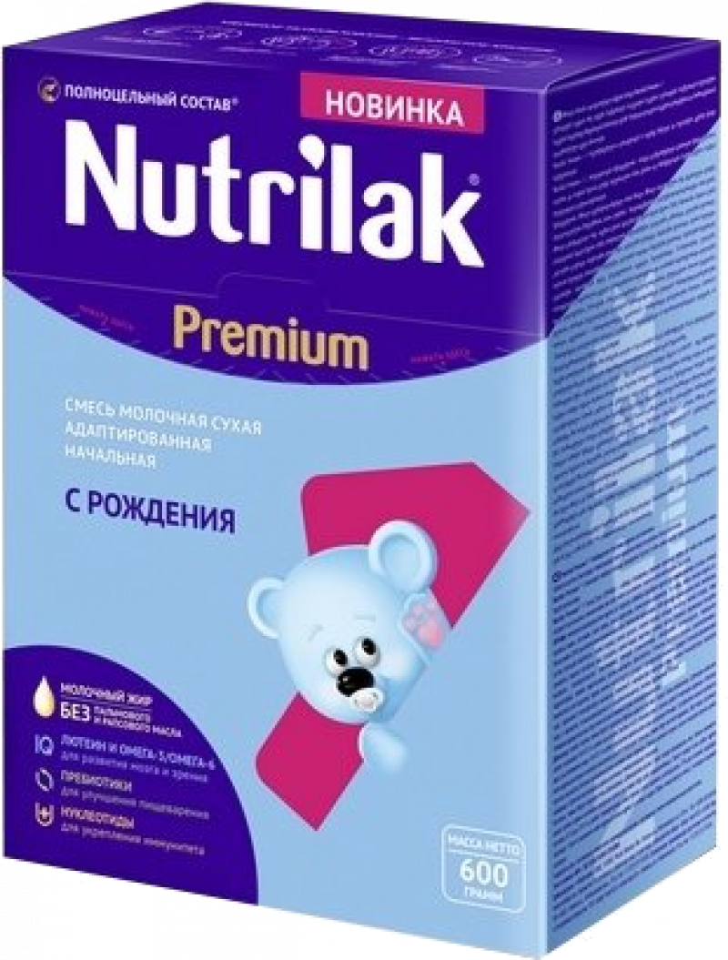 Смесь Nutrilak (InfaPrim) Premium 1 (с 0 до 6 месяцев) 600г