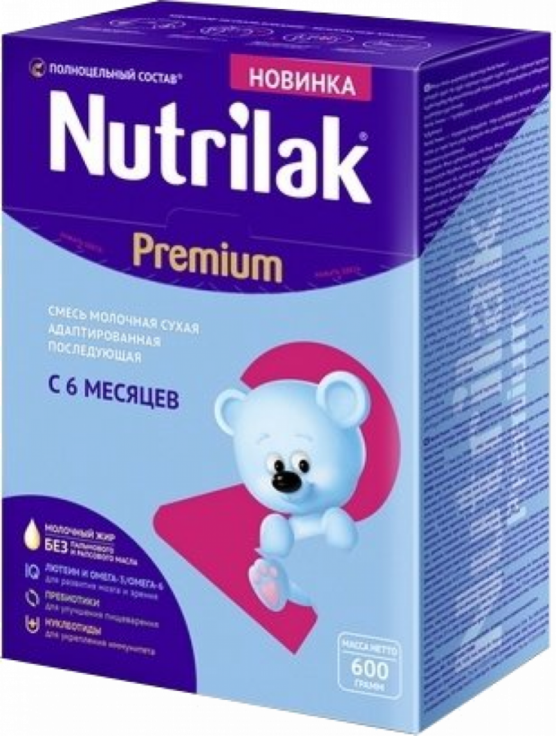 Смесь Nutrilak (InfaPrim) Premium 2 (старше 6 месяцев) 600г