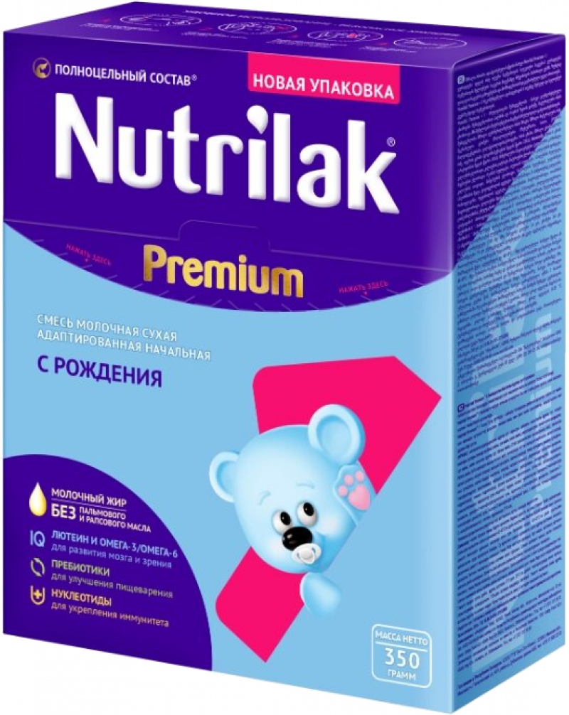 Смесь Nutrilak (InfaPrim) Premium 1 (с 0 до 6 месяцев) 350г