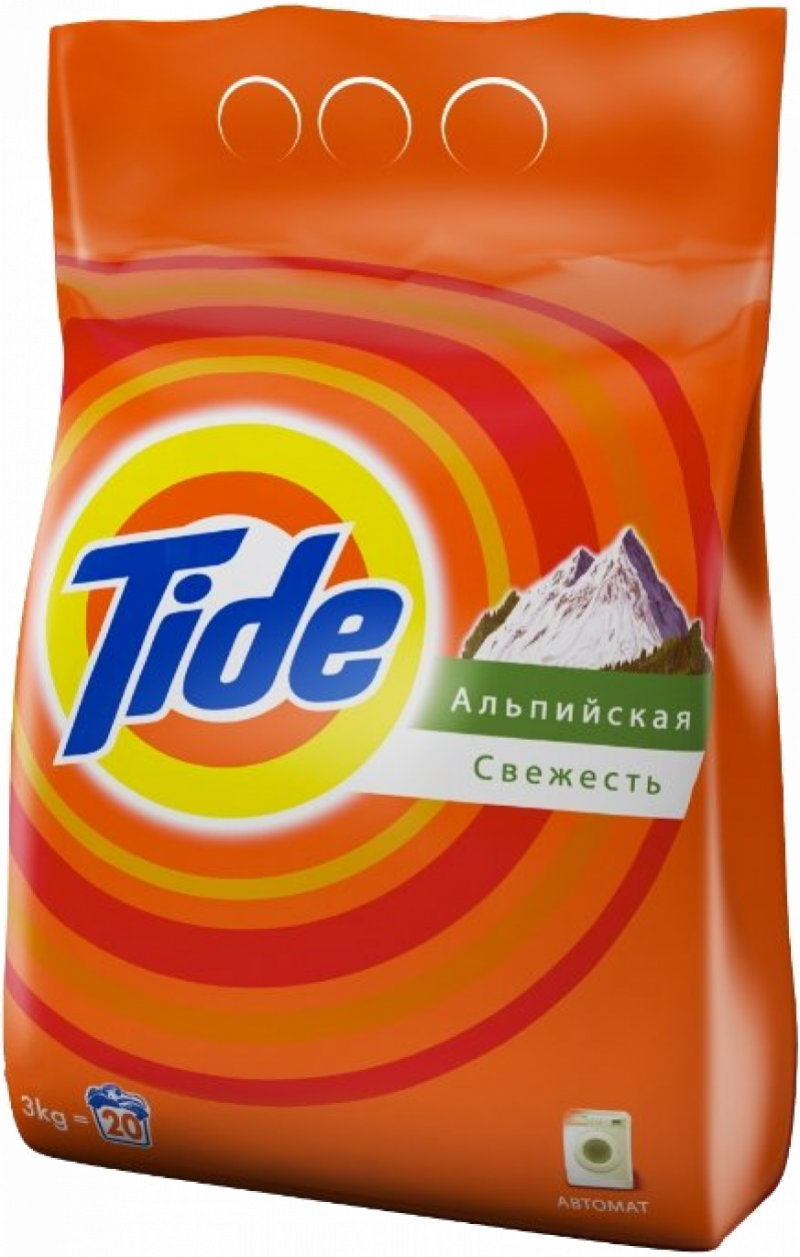 Порошок стиральный ТМ Tide Альпийская свежесть (автомат) 3кг