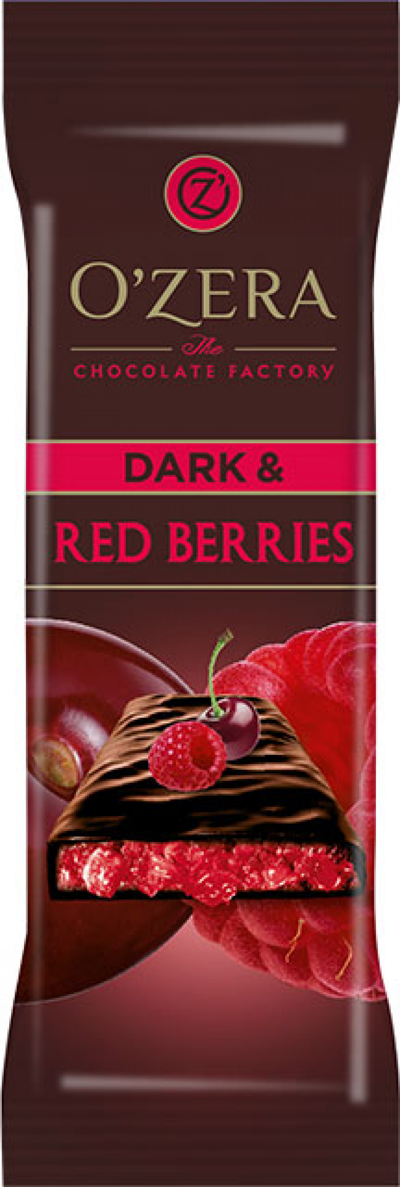 Шоколад ТМ OZera Dark & Red berries 40г