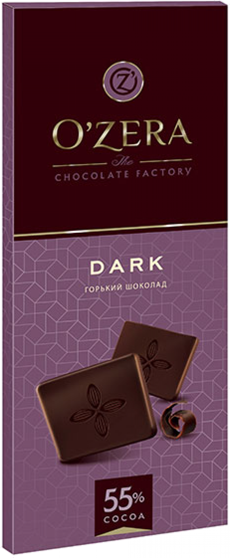 Шоколад ТМ OZera Dark 55% 90г
