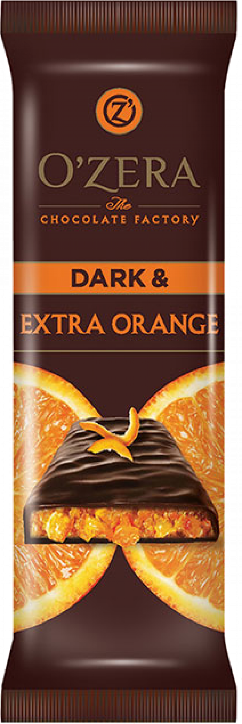 Шоколадный батончик ТМ OZera Dark & Extra Orange 40г