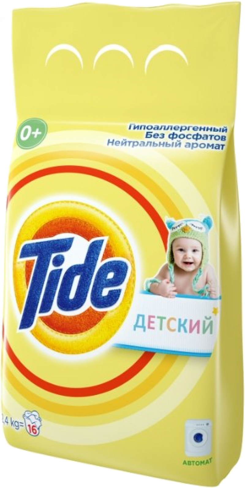 Порошок стиральный ТМ Tide Детский (автомат) 2.4кг