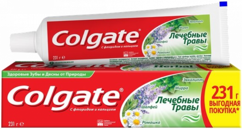 Зубная паста ТМ Colgate Лечебные травы 150мл