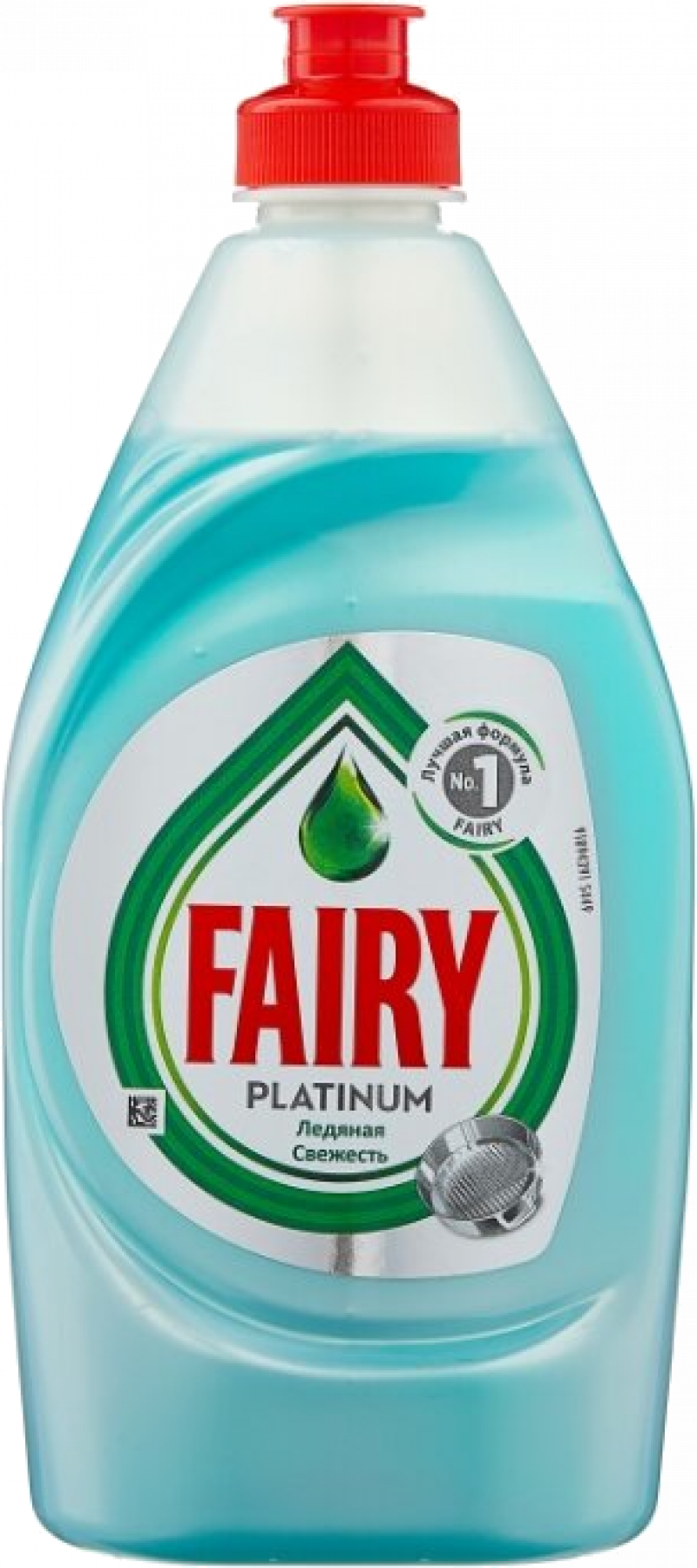 Средство для мытья посуды ТМ Fairy Platinum Ледяная свежесть 0.43л