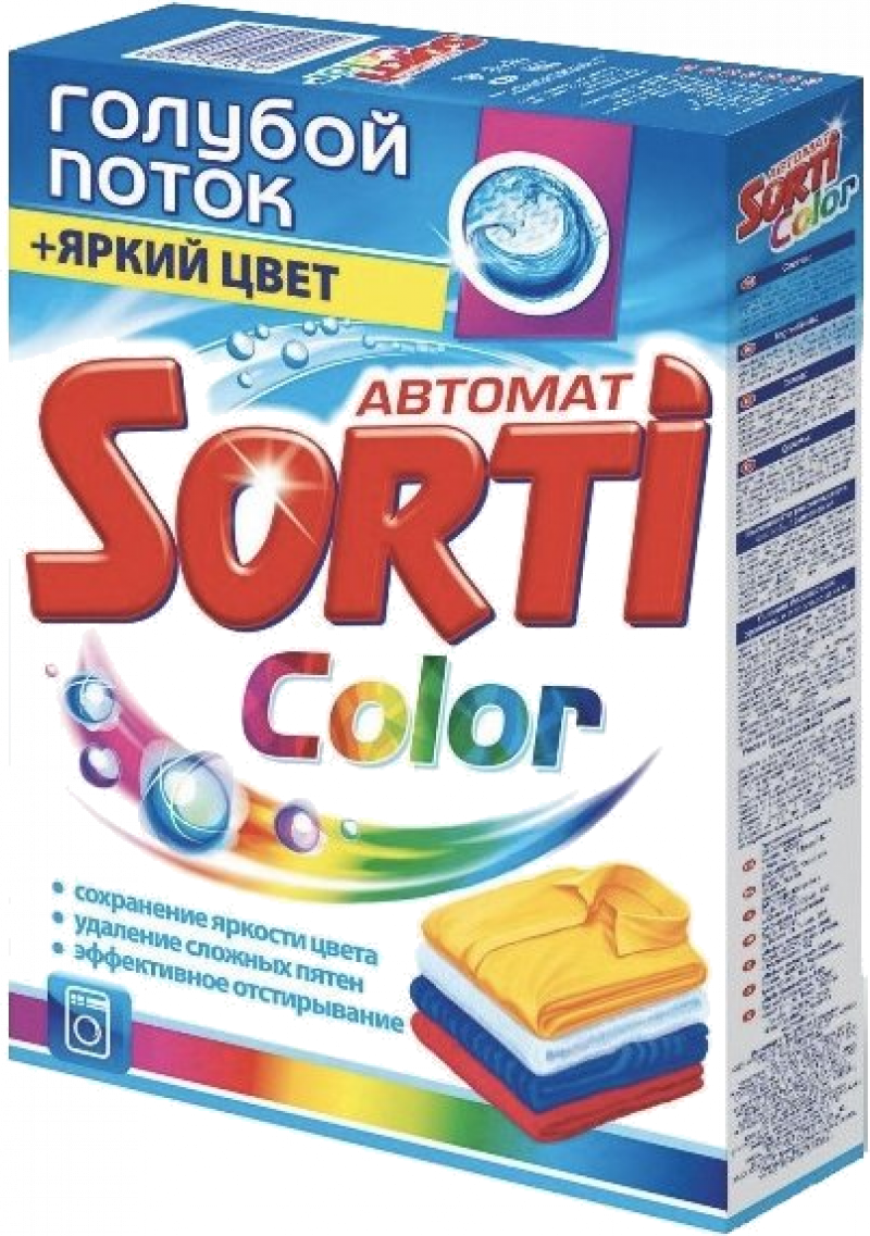 Стиральный порошок ТМ Sorti Color (автомат) 350г