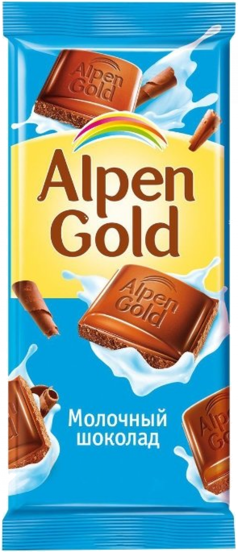 Шоколад ТМ Alpen Gold молочный 90г