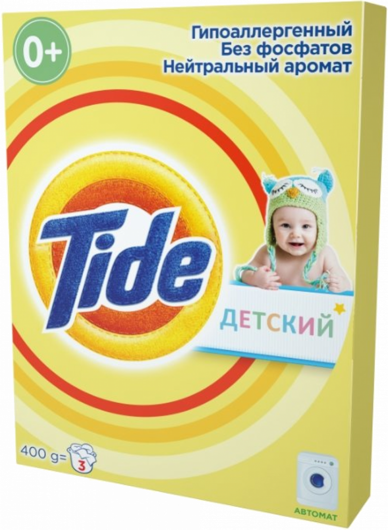 Порошок стиральный ТМ Tide Детский (автомат) 400г