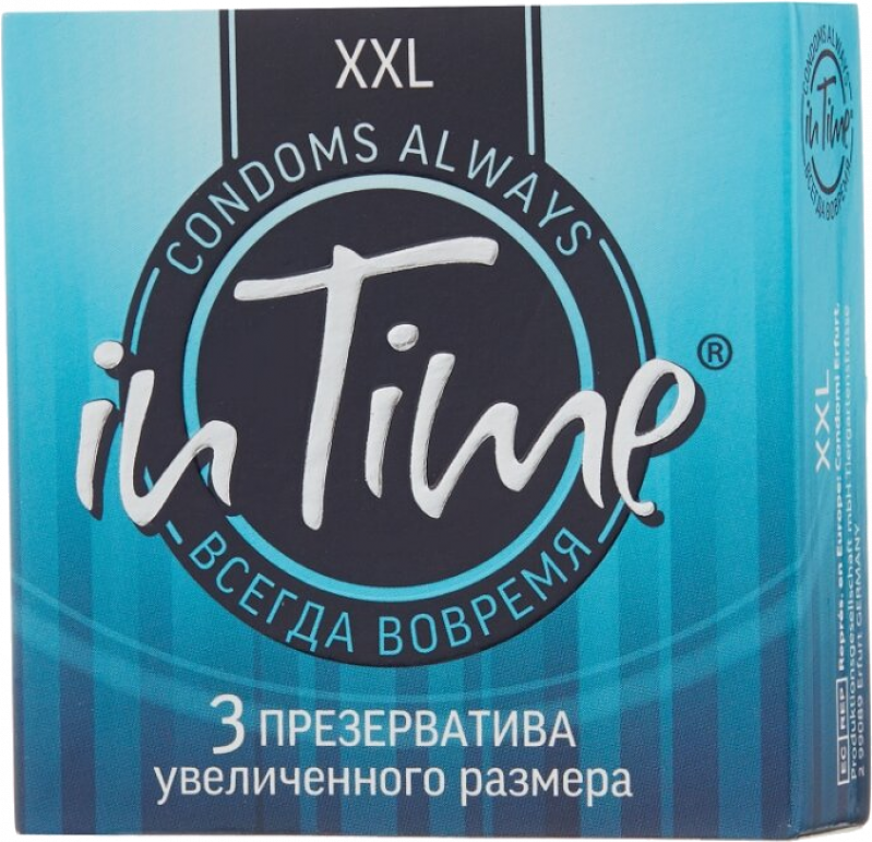 Презервативы ТМ InTime XXL 3 штуки