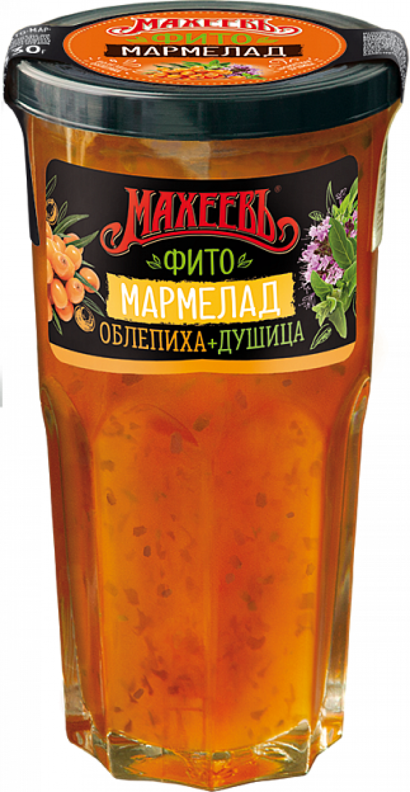 Мармелад ТМ Махеевъ желейно-фруктовый Облепиховый с душицей 230г