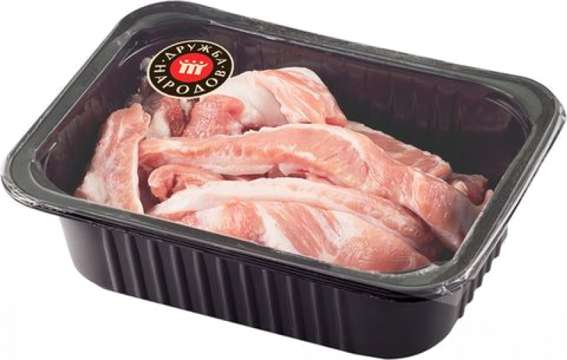 Мясо для плова ТМ Дружба Народов из свинины охлажденное 0,4кг