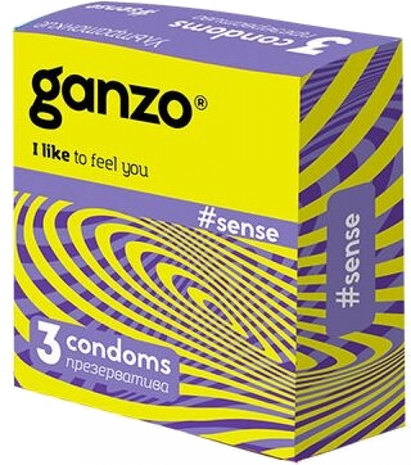 Презервативы ТМ Ganzo Sense тонкие