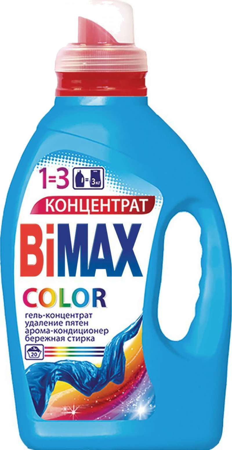 Гель для стирки ТМ Bimax Color 1,5л