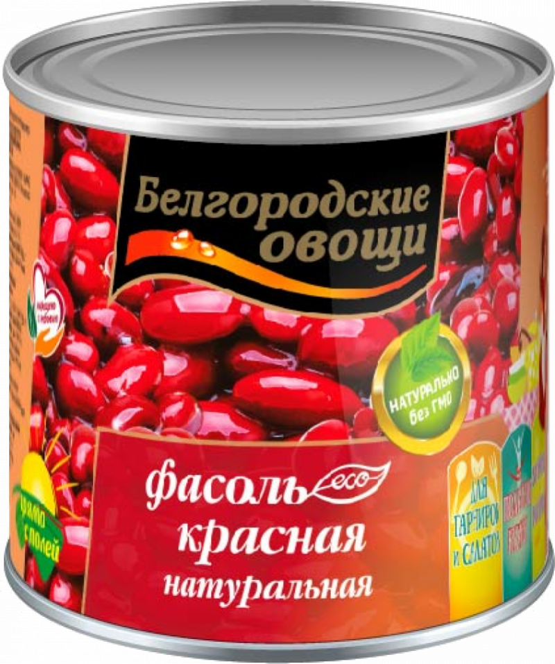 Фасоль красная ТМ Белгородские овощи натуральная 400г